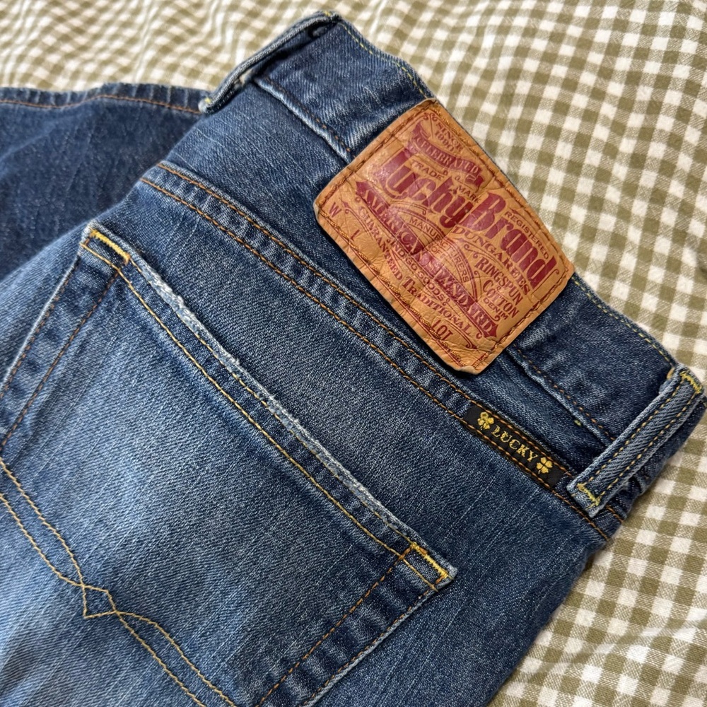 Lucky brand vintage straight jeans mens size 33 - Picture 5 of 5